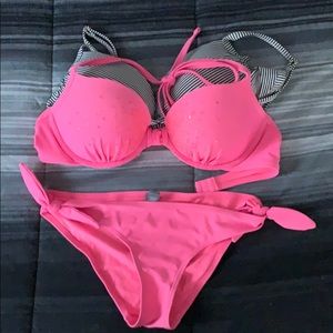 Bathing suit! Two tops and matching bottom!